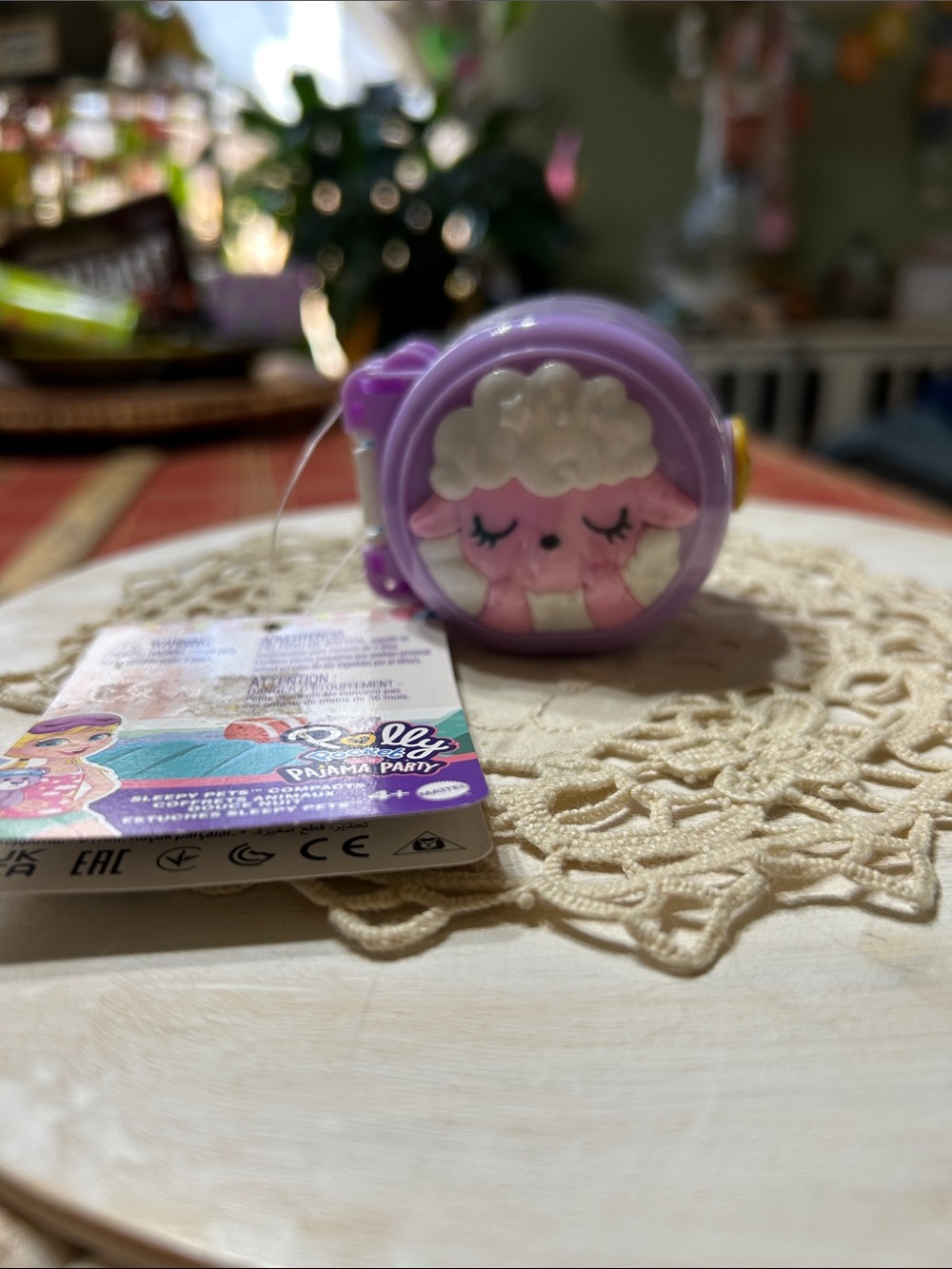 Polly Pocket Pajama Party Sleepy Pets Compacts New Sealed
